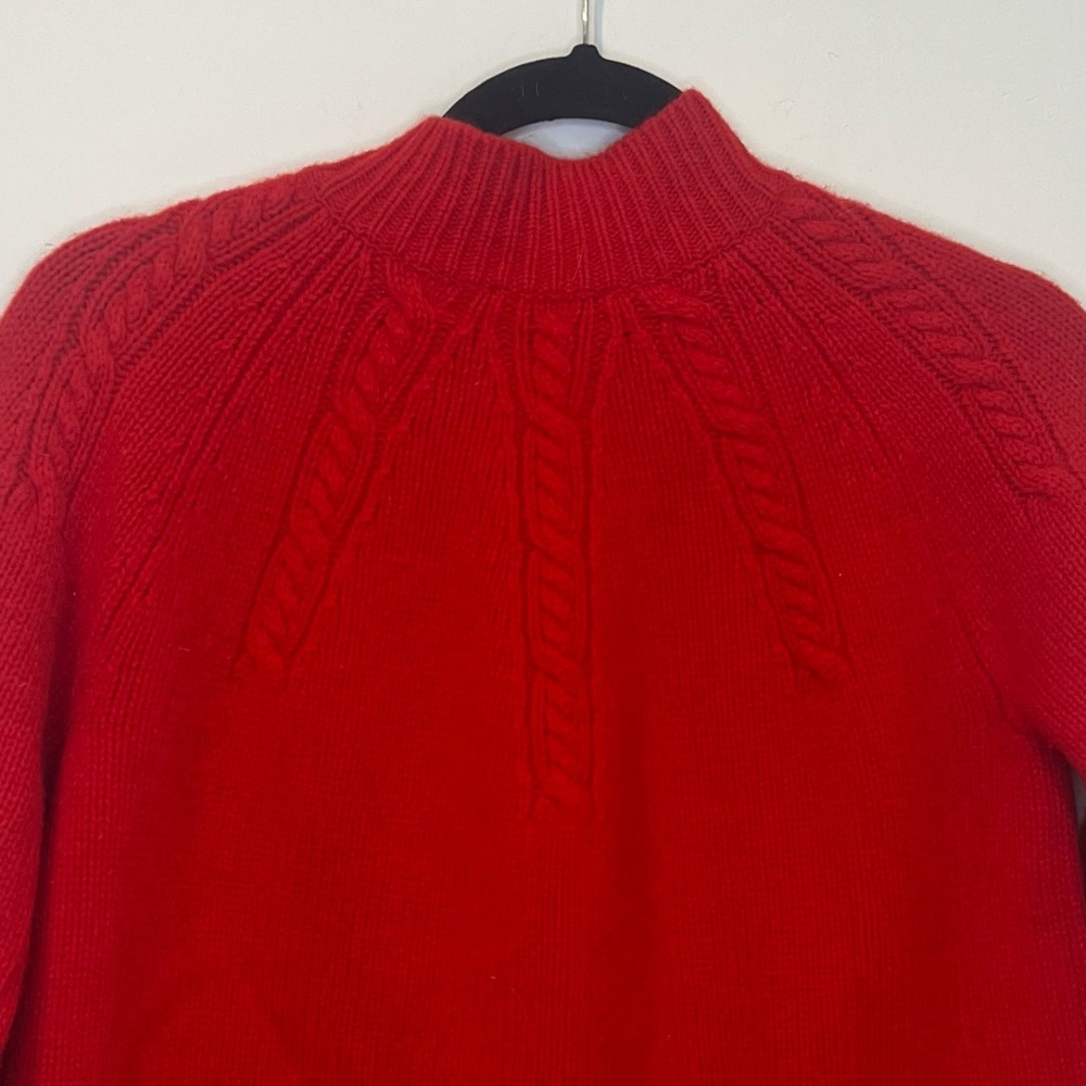 Pendleton Red Lambswool Sweater - image 4